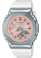 Японские наручные женские часы Casio GM-S2100WS-7A. Коллекция G-Shock  фото, kupilegko.ru