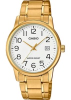 Японские наручные мужские часы Casio MTP-V002G-7B2. Коллекция Analog  фото, kupilegko.ru