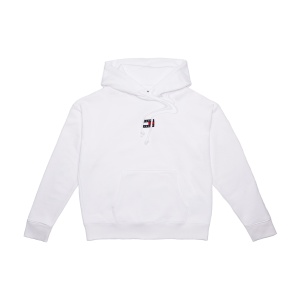 Толстовка худи TOMMY JEANS CENTER BADGE HOODIE TMDW0DW10403 313952 SP  фото, kupilegko.ru