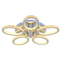 Потолочная светодиодная люстра Profit Light 8033/5 CHR  фото, kupilegko.ru