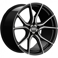 Литые колесные диски FONDMETAL STC45 8.5x20 5x114.3 ET32 D75 Глянцевый чёрный с обработкой (RF15635)  фото, kupilegko.ru