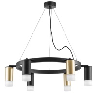 Подвесная люстра Lightstar Rullo (571016+214440-3+214437-3+202431-6) LR0164033731  фото, kupilegko.ru