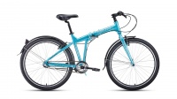 Велосипед TRACER 26 3.0 (рост 19") 2020-2021, бирюзовый/белый, 1BKW1C463003 Forward  фото, kupilegko.ru