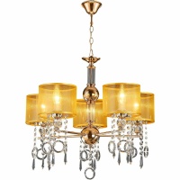 Подвесная люстра Illumico IL6219-5P-27 GD  фото, kupilegko.ru