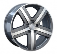 Колесные литые диски Replay Replay VOLKSWAGEN VV1 7.5x17 5x130 ET55 D71.6 Серебристый с полированной лицевой частью (005922-040001006)  фото, kupilegko.ru