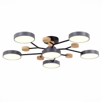 Потолочная светодиодная люстра Evoluce FAEMA SLE6006-702-06  фото, kupilegko.ru