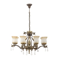 Подвесная люстра Dio DArte Asfour Dorato E 1.1.8.200 S  фото, kupilegko.ru