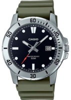 Японские наручные мужские часы Casio MTP-VD01-3E. Коллекция Analog  фото, kupilegko.ru