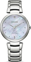 Японские наручные женские часы Citizen EM0850-80D. Коллекция Elegance  фото, kupilegko.ru