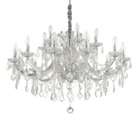 Подвесная люстра Ideal Lux Napoleon SP18 Cromo 167268  фото, kupilegko.ru