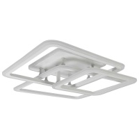 Потолочная светодиодная люстра Glanzen LED-0090-SQUARE-white  фото, kupilegko.ru