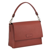 Кожаная сумка сэтчел женская Dr.Koffer 7020BR-58 24014 DK  фото, kupilegko.ru