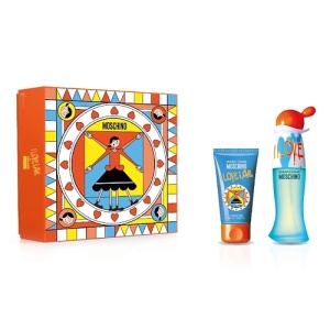 Женский парфюмерный набор подарочный MOSCHINO I LOVE LOVE 142500297 LT  фото, kupilegko.ru