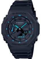Японские наручные мужские часы Casio GA-2100-1A2. Коллекция G-Shock  фото, kupilegko.ru
