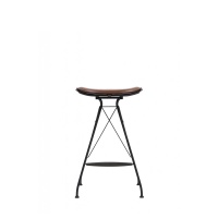 Wire Low Black / Whiskey Барный табурет O&D  фото, kupilegko.ru