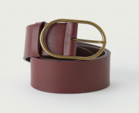 Кожаный ремень женский ASKENT R.105/110.CPM.BRD  фото, kupilegko.ru