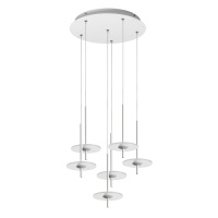 Подвесная светодиодная люстра De Markt 722013006  фото, kupilegko.ru