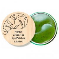 Гидрогелевые патчи для глаз с зеленым чаем Herbal Green Tea Hydrogel Eye Patches  фото, kupilegko.ru