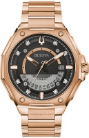 Японские наручные мужские часы Bulova 97D129. Коллекция Precisionist  фото, kupilegko.ru