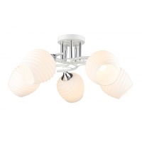 Потолочная люстра IMEX MD.5991-5-S-WT+CR  фото, kupilegko.ru