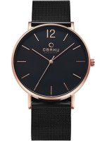 fashion наручные мужские часы Obaku V197GXVBMB. Коллекция Mesh  фото, kupilegko.ru