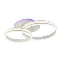 Потолочная светодиодная люстра Profit Light 6004/2 WHT  фото, kupilegko.ru