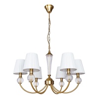 Подвесная люстра Arte Lamp Gracie A7301LM-6PB  фото, kupilegko.ru