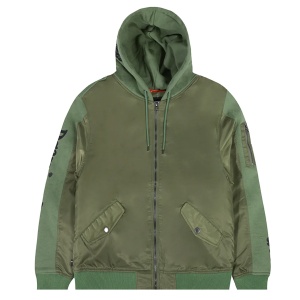 Толстовка THE HUNDREDS Moth Bomber Jacket HNT23F203010 356043 SP  фото, kupilegko.ru