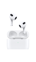 Bluetooth-гарнитура Apple AirPods (3-го поколения), белая  фото, kupilegko.ru