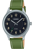 Японские наручные мужские часы Casio MTP-B160L-1B1. Коллекция Analog  фото, kupilegko.ru