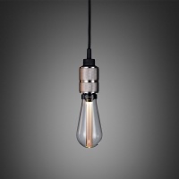 Hooked 1.0 Nude Steel / Crystal Подвесной светильник Buster + Punch  фото, kupilegko.ru