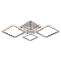 Потолочная светодиодная люстра Profit Light 8075/2+2 CHR  фото, kupilegko.ru