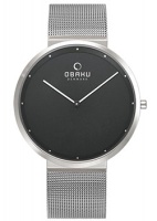 fashion наручные мужские часы Obaku V230GXCBMC. Коллекция Ultra Slim  фото, kupilegko.ru