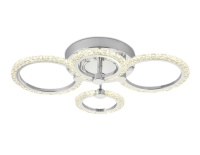 Потолочная светодиодная люстра Ambrella light FA412  фото, kupilegko.ru