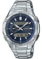 Японские наручные мужские часы Casio WVA-M650D-2A. Коллекция Wave Ceptor  фото, kupilegko.ru