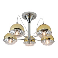 Потолочная люстра Lumina Deco Veroni LDC 1029-5 GD  фото, kupilegko.ru