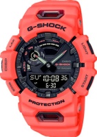 Смарт-часы, Японские наручные мужские часы Casio GBA-900-4AER. Коллекция G-Shock  фото, kupilegko.ru
