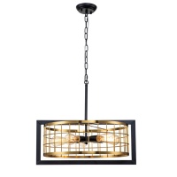 Подвесная люстра Indigo Era 10003/5P Black V000068  фото, kupilegko.ru