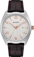 Японские наручные мужские часы Bulova 98B347. Коллекция Classic  фото, kupilegko.ru