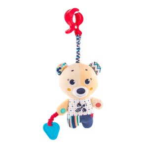 Игрушка подвеска для новорожденного Мишка Берни 4079 GU  фото, kupilegko.ru