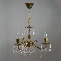 Подвесная люстра Ambiente Benisa 2226/3 PB Tear Drop  фото, kupilegko.ru