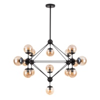 Подвесная люстра Arte Lamp Bolla A1664SP-15BK  фото, kupilegko.ru