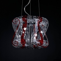 Подвесная люстра Citilux Volution Rosso EL326P09.2  фото, kupilegko.ru