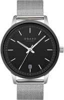 fashion наручные мужские часы Obaku V270GDABMC. Коллекция Salvie  фото, kupilegko.ru