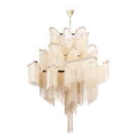 Подвесная люстра Loft IT Stream 10208/1000 Gold  фото, kupilegko.ru