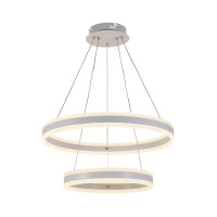 Подвесная светодиодная люстра Profit Light 6036/2 WHT  фото, kupilegko.ru