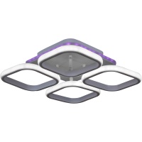 Потолочная светодиодная люстра Reluce 05854-0.3-04 WH (RGB)  фото, kupilegko.ru