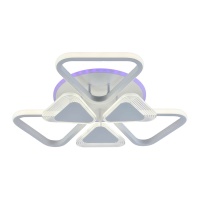 Потолочная светодиодная люстра Profit Light 5890/3+3A WHT  фото, kupilegko.ru