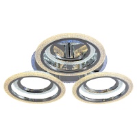 Потолочная светодиодная люстра Profit Light 8086/3+3 CHR B  фото, kupilegko.ru