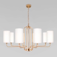 Подвесная люстра Eurosvet 60128/8 золото  фото, kupilegko.ru